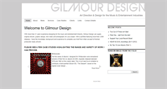 Desktop Screenshot of gilmourdesign.co.uk