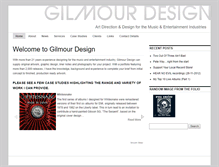 Tablet Screenshot of gilmourdesign.co.uk